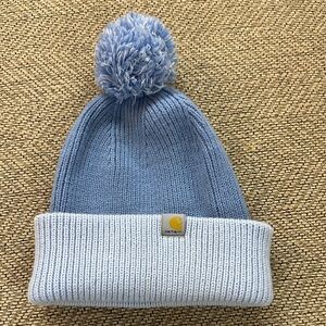 Adult-Two-Tone Pom Beanie